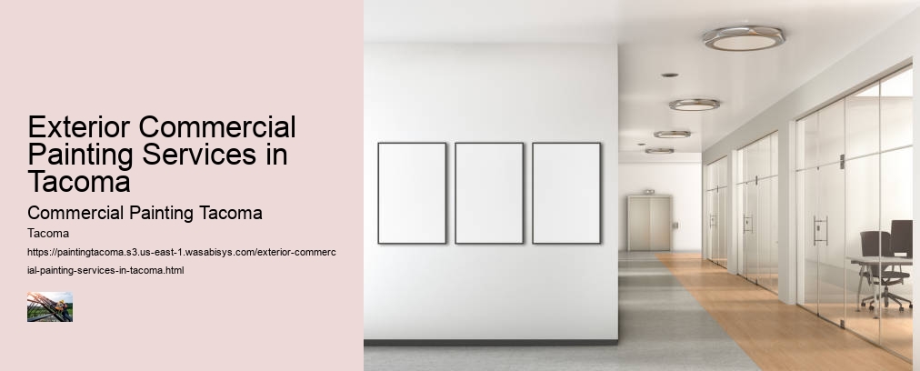 Exterior Commercial Painting Services in Tacoma